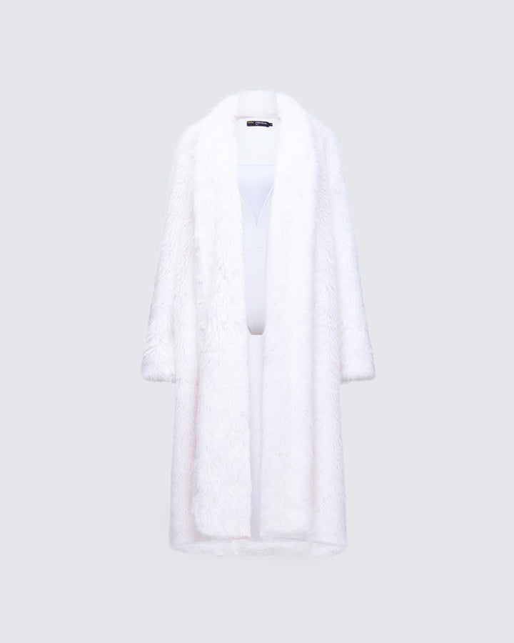 Rilena White Fur Set