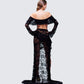 Rina Black Lace Set  
