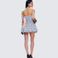 Rio Multi Polka Dot Bubble Mini Dress