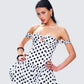 Rio Multi Polka Dot Bubble Mini Dress