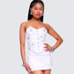 Rivi White Flower Corset Top