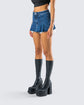 Robyn Pleated Mini Skirt White main image 0