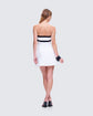 Roma White Strapless Mini Dress – FINESSE