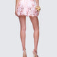 Rosalind Pink Embellished Mini Skirt