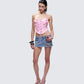 Roselle Denim Set