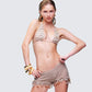 Rosia Stone Crochet Sequin Bikini Top