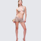 Rosia Stone Crochet Sequin Bikini Top
