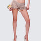 Rosia Stone Crochet Sequin Micro Shorts