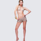 Rosia Stone Crochet Sequin Micro Shorts