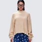 Roxane Muilti Coloured Hem Detailed Knit Jumper