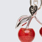 Roxy Red Glitter Cherry Bag Charm