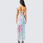 Ryliana Green Floral Mesh Maxi Dress