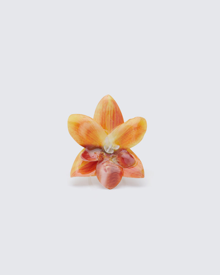 Sabine Amber True Orchid Adjustable Ring product front