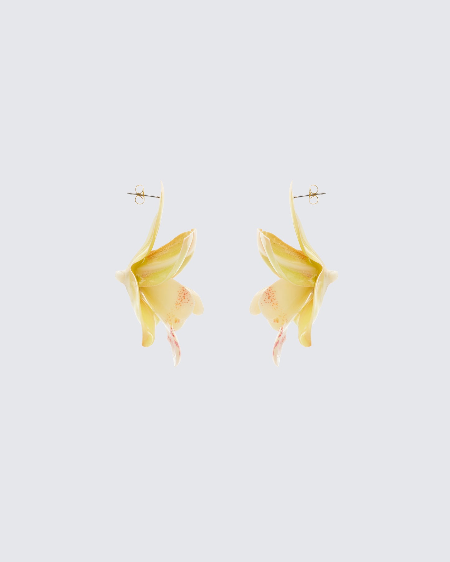 Sabine Ecru True Orchid Earrings