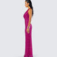 Sabine Purple Sequin Maxi Dress