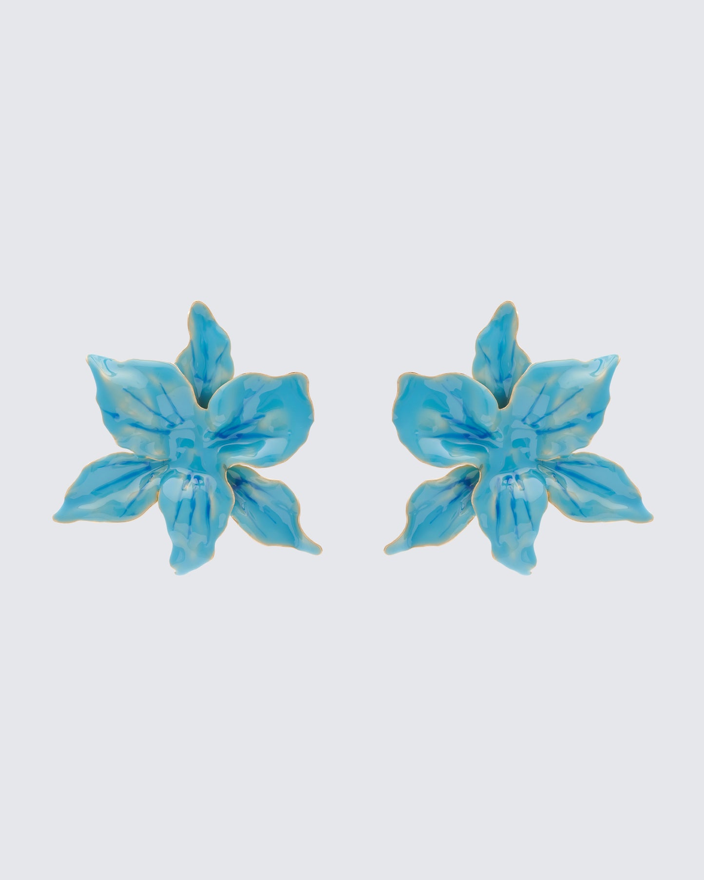 Sabira Blue Orchid Earrings