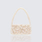 Sadaf Ivory Cowrie Shell Handbag - back view