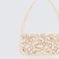 Sadaf Ivory Cowrie Shell Handbag - close up detail