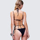 Saffy Butterfly Applique Bikini Top