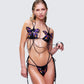 Saffy Butterfly Applique Bikini Top