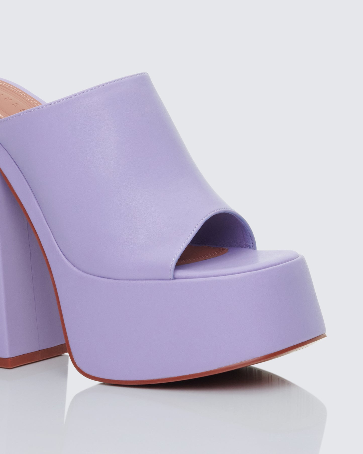 Saige Lilac Open Toe Platform Sandal