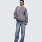 Salima Grey Oversized Sweater