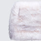 Salina Cream Faux Fur Mini Skirt