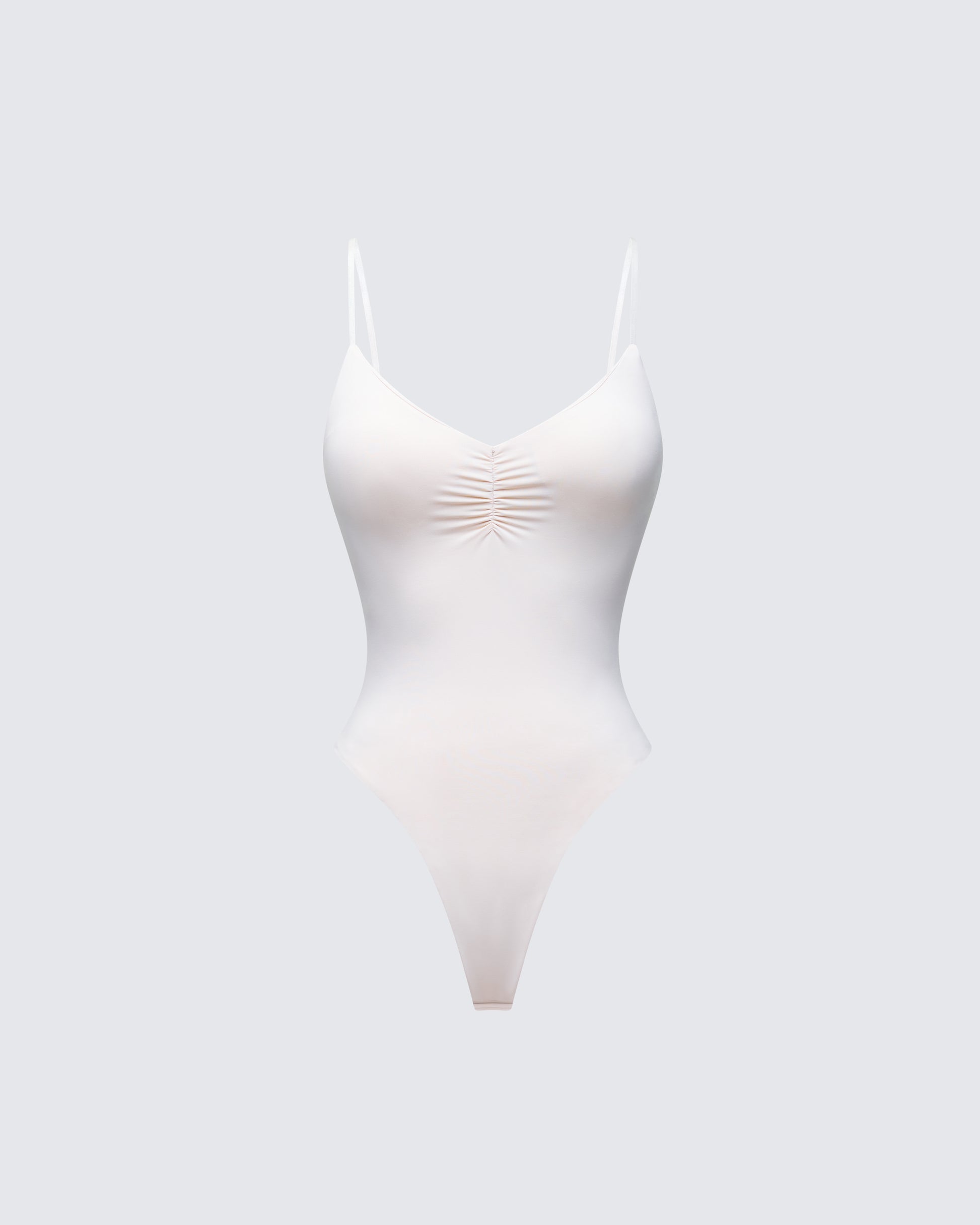 Salina Cream Moulded Bust Bodysuit