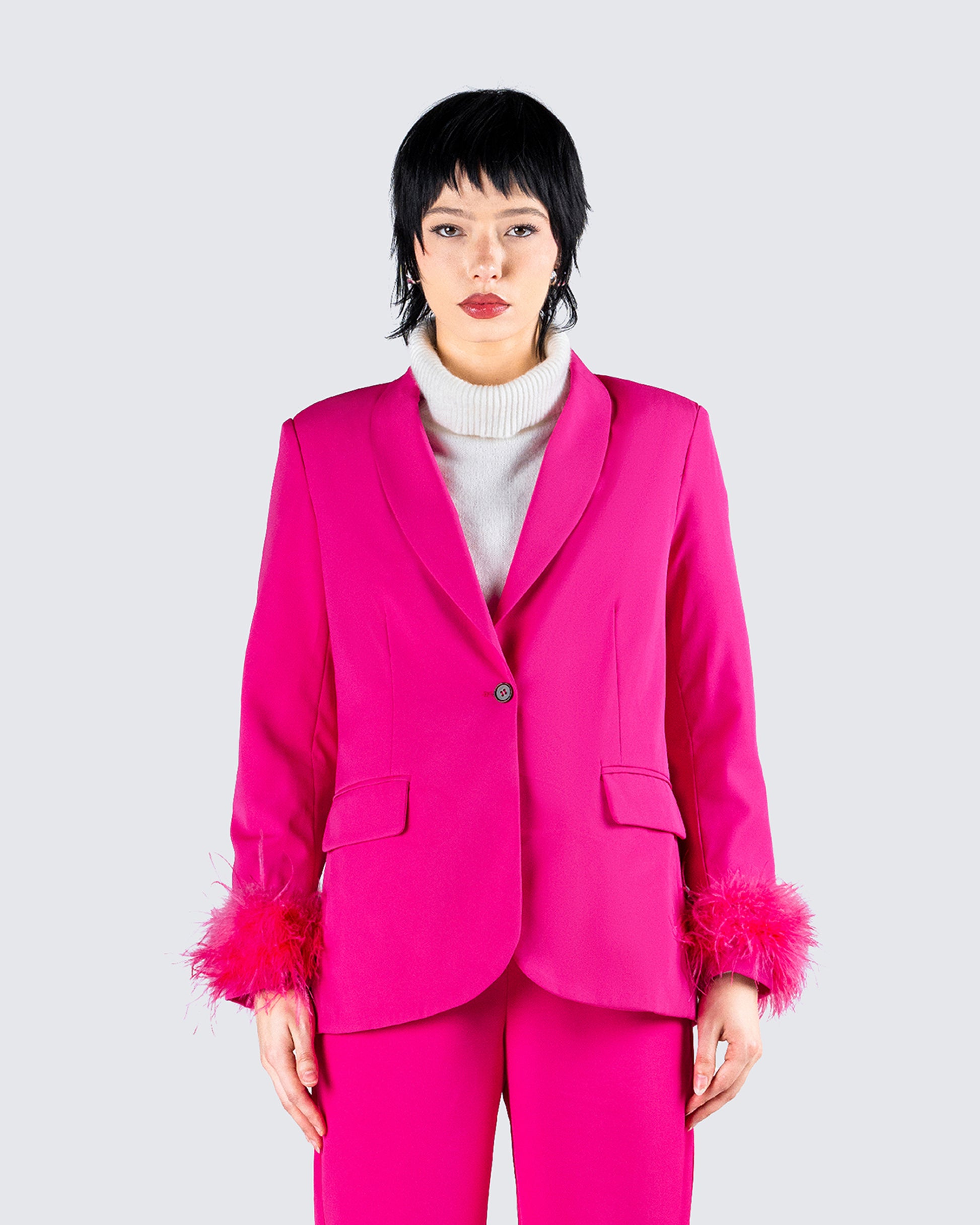 Women's Hot Pink Blazers, Hot Pink Blazers