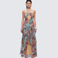 Saphira Animal Print Maxi Dress