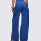 Sara Blue Denim Wide Leg Jean