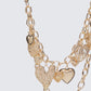 Women's red jewelry front view – FINESSE