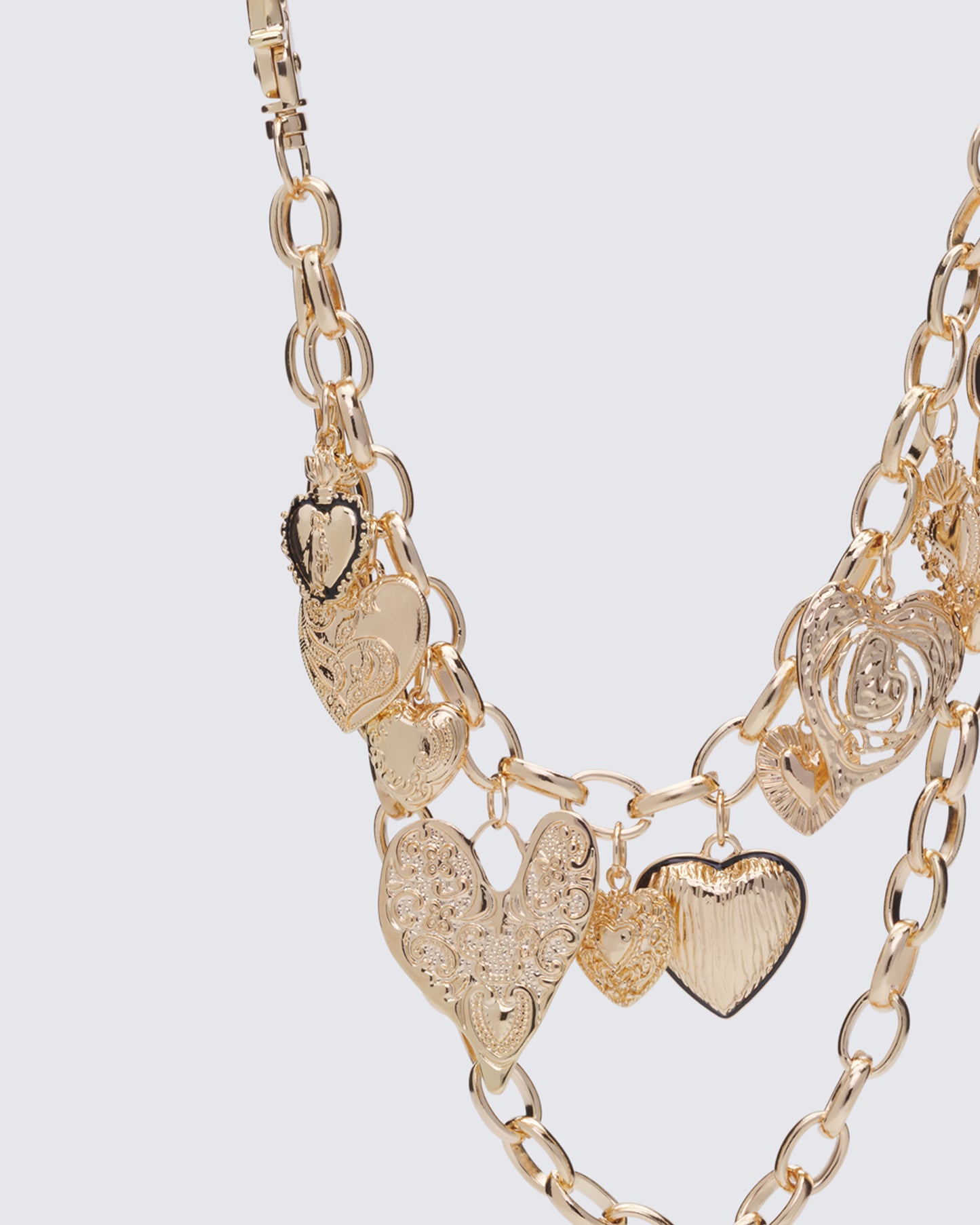 Women's red jewelry front view – FINESSE