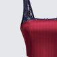 Scarlette Red Pinstripe Corset Top