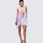 Seaphira Multi Printed Ruffle Top