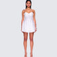 Sejal Silver Corset Mini Dress