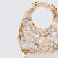 Sereia Ivory Mother Of Pearl Hobo Bag
