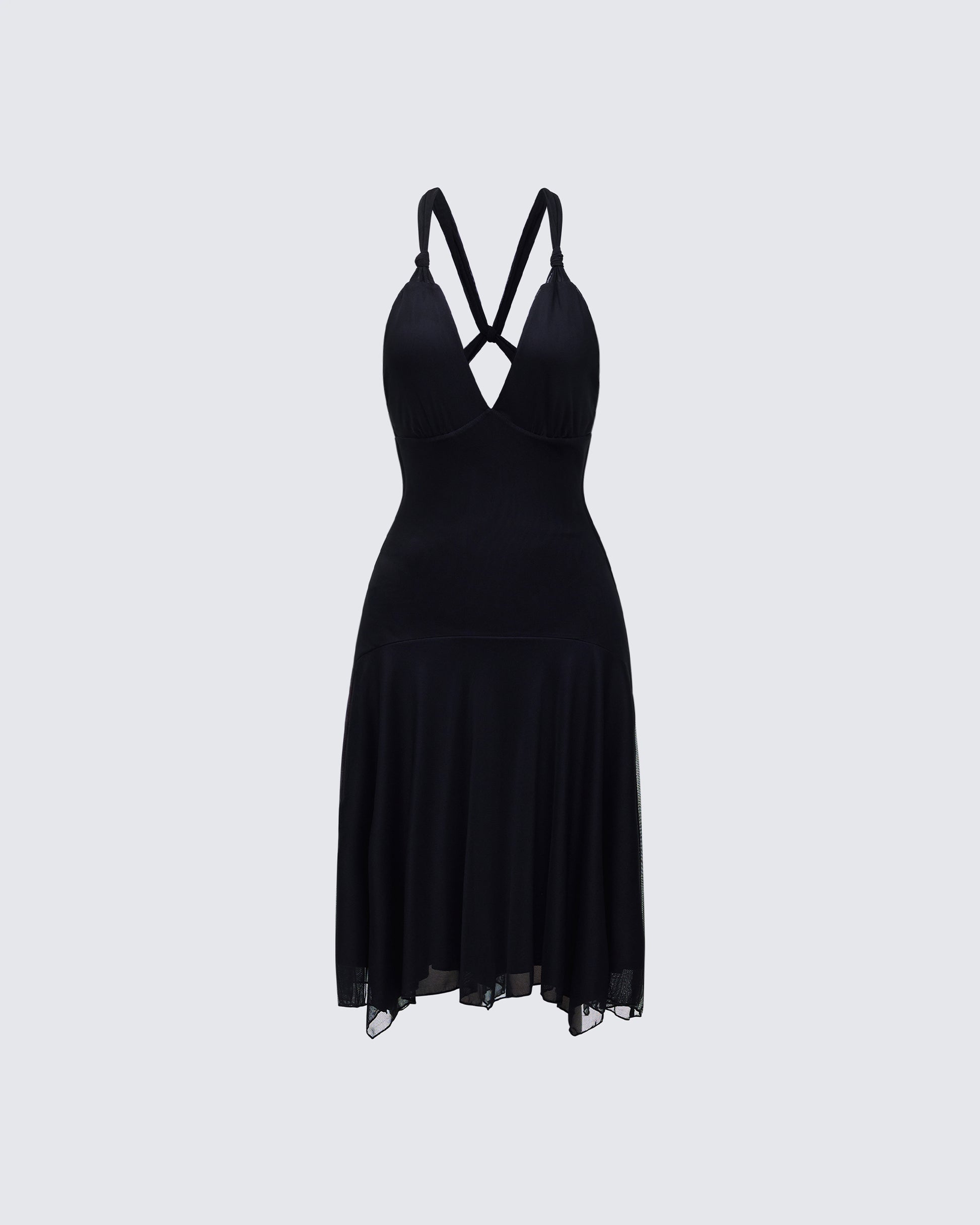 black halter dress flowy Go With The Flow Halter Dress