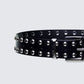 Sisay Black Studded Jeans Belt