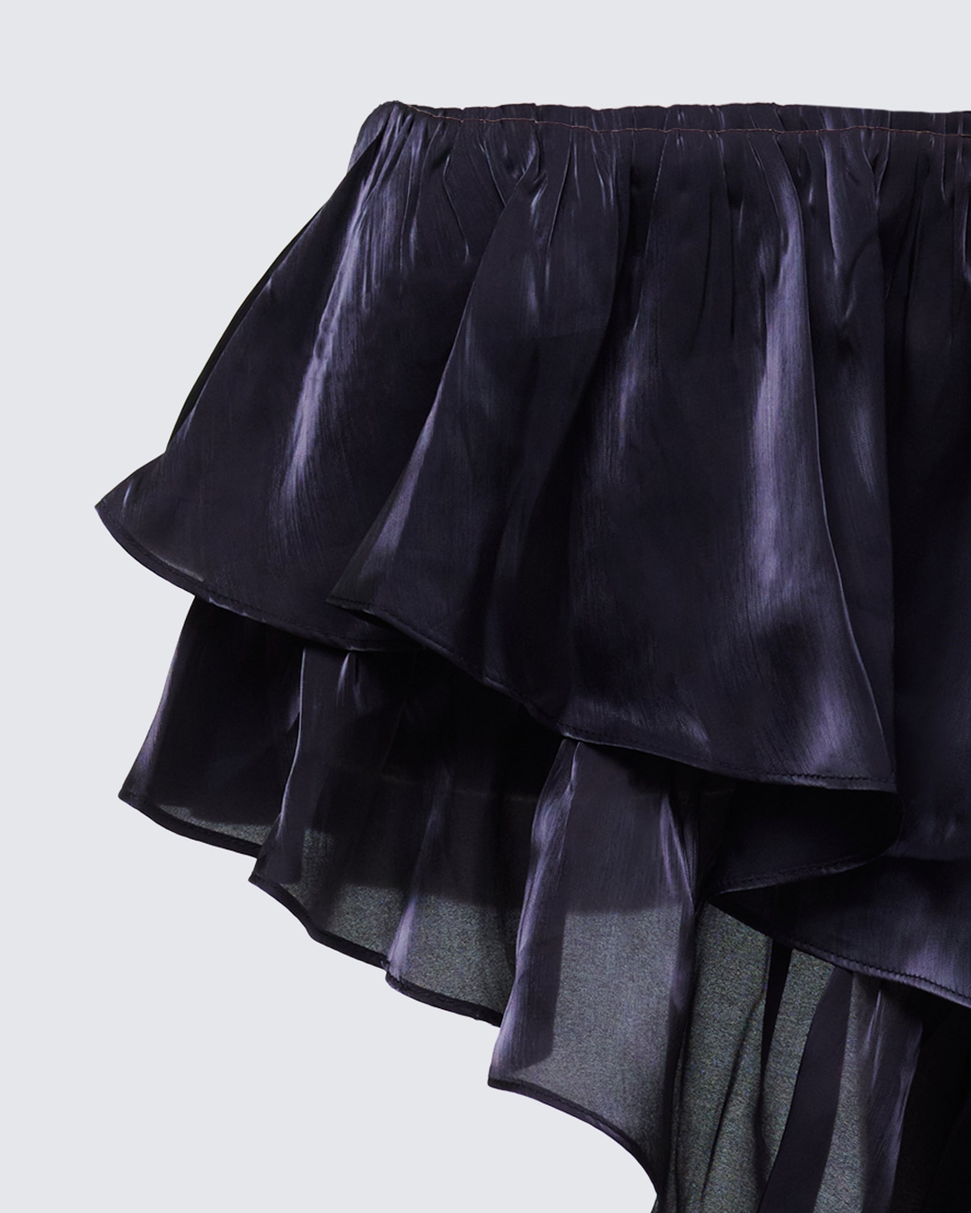 Skipper Black Ruffle Set - close up detail