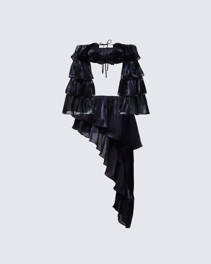 Skipper Black Ruffle Set product front