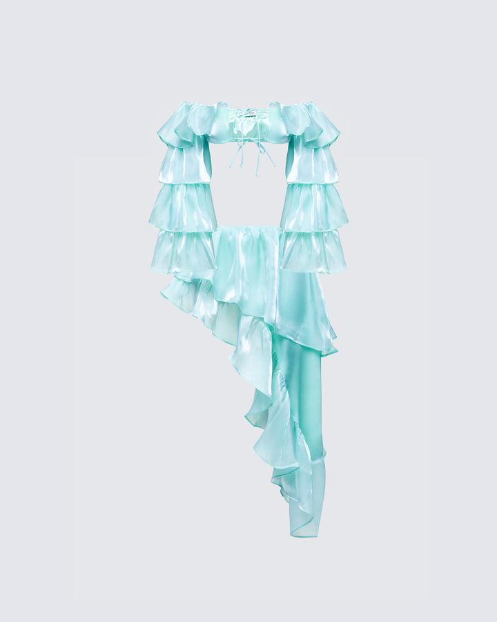 Skipper Green Ruffle Set product front