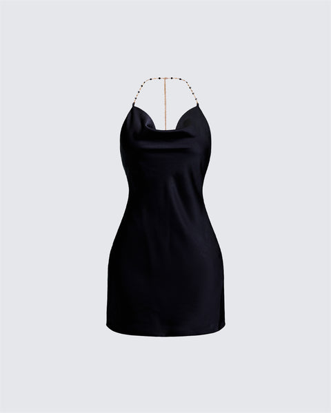 princess polly baby blue dress Givenchy Halter Satin Backless Trumpet Gown main image 1