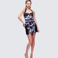 Spencer Black Lace Corset Mini Dress