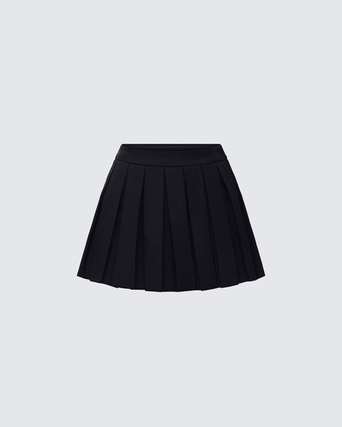 SUPRIYA-BLACK-PLEATED-MINI-