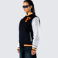 Sutton Black Varsity Jacket