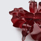 Svana Red Hibiscus Flower Adjustable Ring