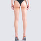 Taika Black Shirred Bikini Bottom