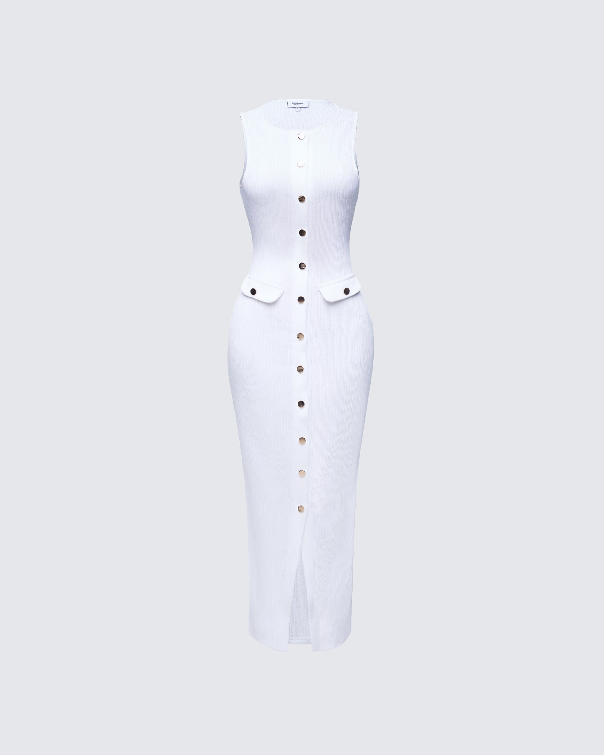 Women's ivory maxi dress – FINESSE