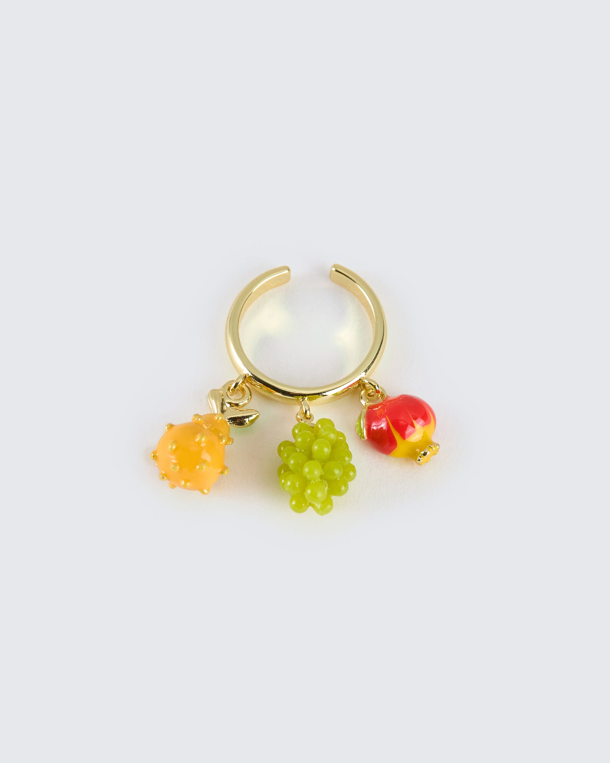 Tashy Gold Tone Charmed Ring product front